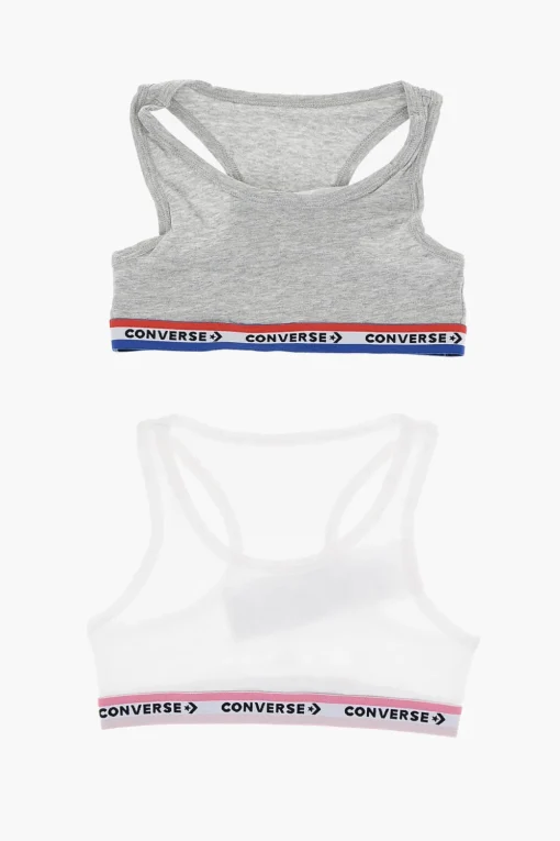 Discount Set 2 Paia di Reggiseni Sportivi Racerback con Banda Logata Abbigliamento