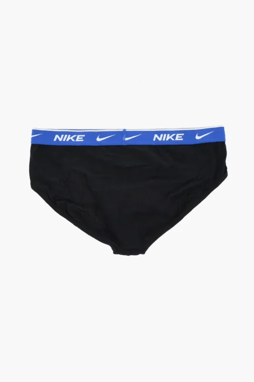 Set 2 Paia di Slip in Cotone Stretch Con Monogram>Nike Sale