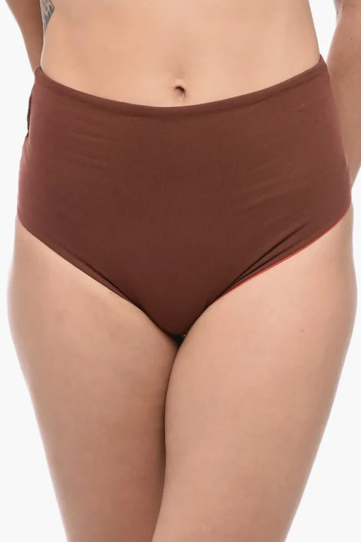 Set Bikini Reversibile con Slip a Vita Alta>Isole&Vulcani Clearance