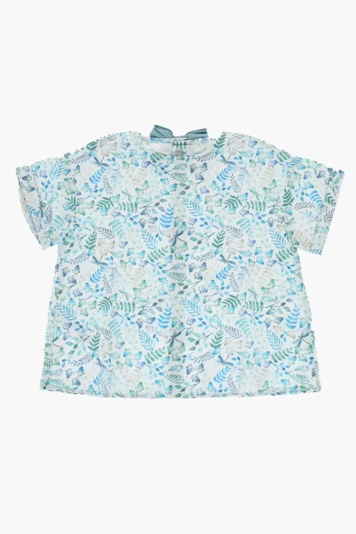 Set Blusa a Fantasia Floreale e Shorts>il gufo Clearance