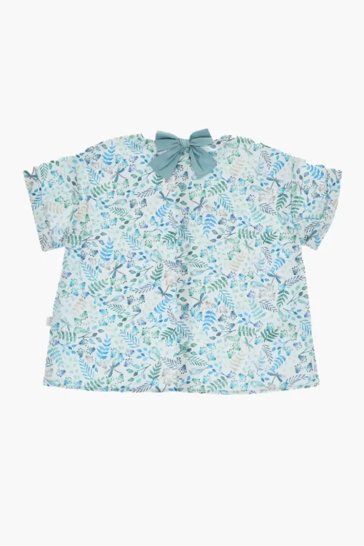 Set Blusa a Fantasia Floreale e Shorts>il gufo Clearance