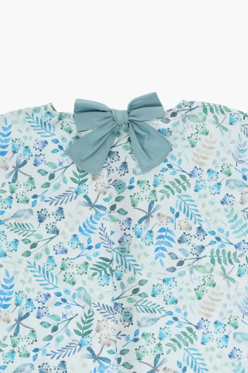 Set Blusa a Fantasia Floreale e Shorts>il gufo Clearance