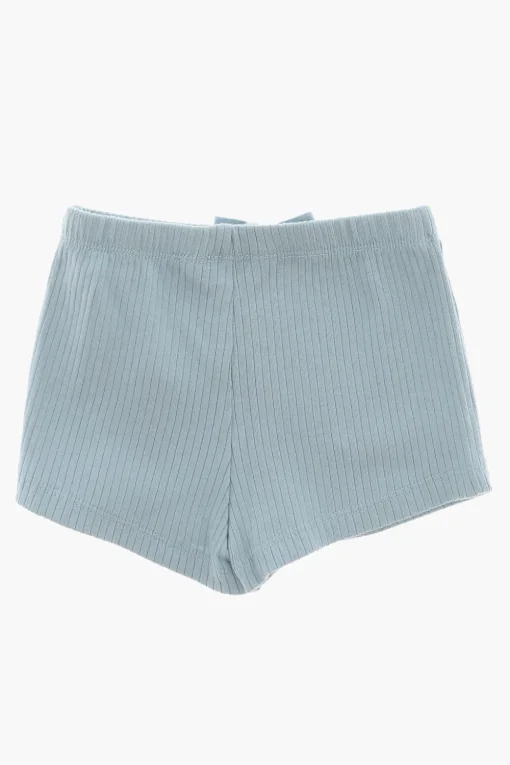 Sale Set Body con Shorts a Coste Bambino Abbigliamento