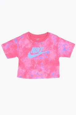 New Set BOXY T-shirt Effetto Tie Dye con Shorts Abbigliamento