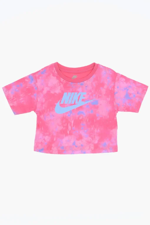 New Set BOXY T-shirt Effetto Tie Dye con Shorts Abbigliamento