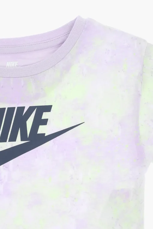 Set BOXY T-shirt Effetto Tie Dye con Shorts>Nike KIDS Sale