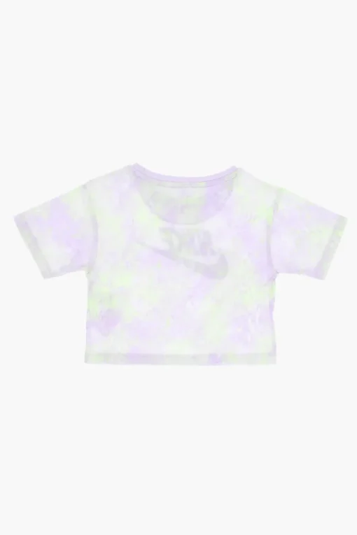 Set BOXY T-shirt Effetto Tie Dye con Shorts>Nike KIDS Sale