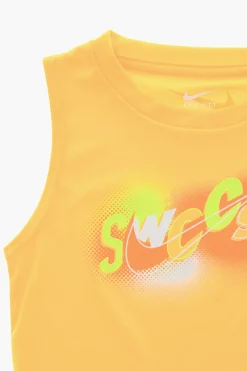 Sale Set Canotta Girocollo e Shorts Effetto Tie-Dye Bambino Abbigliamento