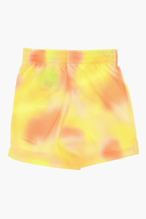 Sale Set Canotta Girocollo e Shorts Effetto Tie-Dye Bambino Abbigliamento