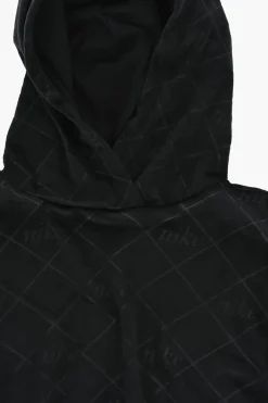 Clearance Set COZY Felpa Hoodie e Joggers In Velour Trapuntati Abbigliamento