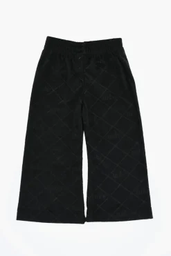 Clearance Set COZY Felpa Hoodie e Joggers In Velour Trapuntati Abbigliamento