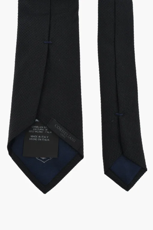 Set Cravatta-Gemelli-Pochette in Misto Seta>Corneliani Sale