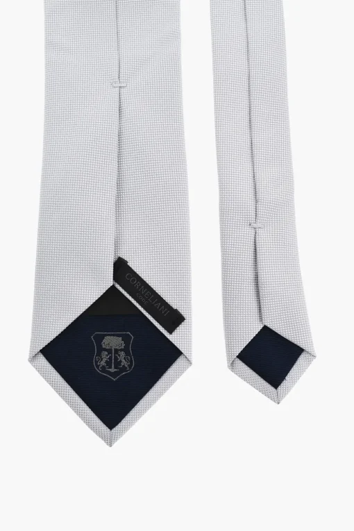 Set Cravatta-Gemelli-Pochette in Misto Seta>Corneliani Fashion