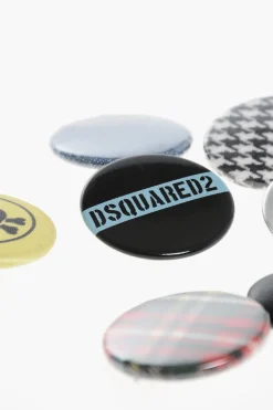 Set di 7 Spille in Metallo Multicolore></noscript>Dsquared2 Sale