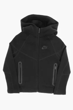 New Set Felpa con Zip e Joggers in Tessuto Tecnico Bambino Abbigliamento