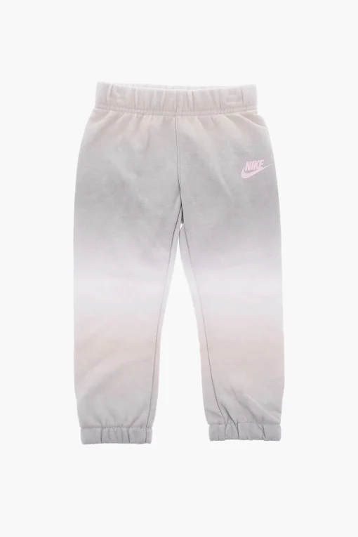 Set Felpa Crop e Joggers Sfumati in Cotone Garzato>Nike KIDS Fashion