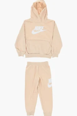 Discount Set Felpa e Joggers CLUB FRENCH TERRY a Tinta Unita con Stampa a Contrasto Bambino Abbigliamento|Abbigliamento