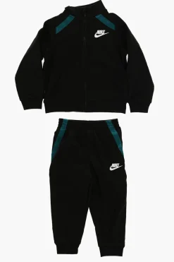 Outlet Set Felpa E joggers con Bande Logate Contrasto Bambino Abbigliamento
