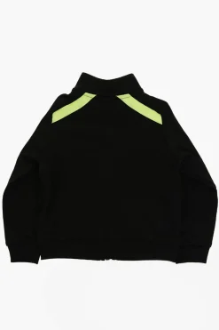 Outlet Set Felpa E joggers con Bande Logate Contrasto Bambino Abbigliamento