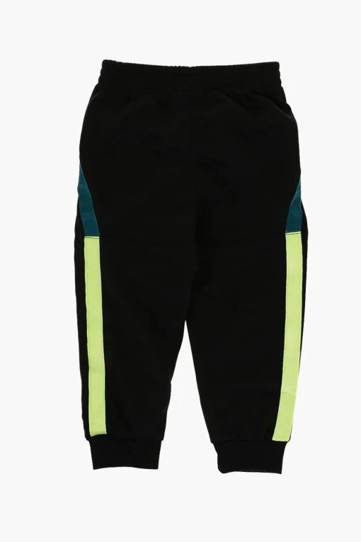 Outlet Set Felpa E joggers con Bande Logate Contrasto Bambino Abbigliamento