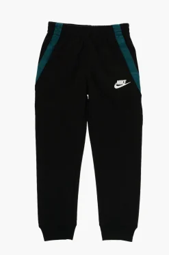 Online Set Felpa E joggers con Bande Logate Contrasto Bambino Abbigliamento