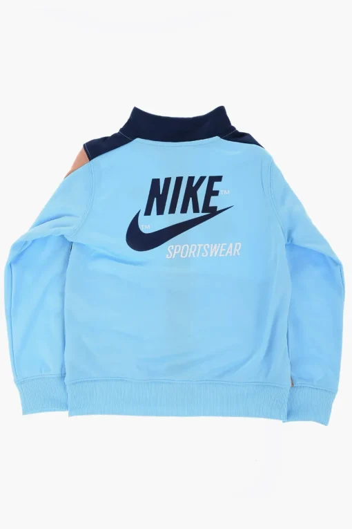 Hot Set Felpa e Joggers con Bande a Contrasto Bambino Abbigliamento