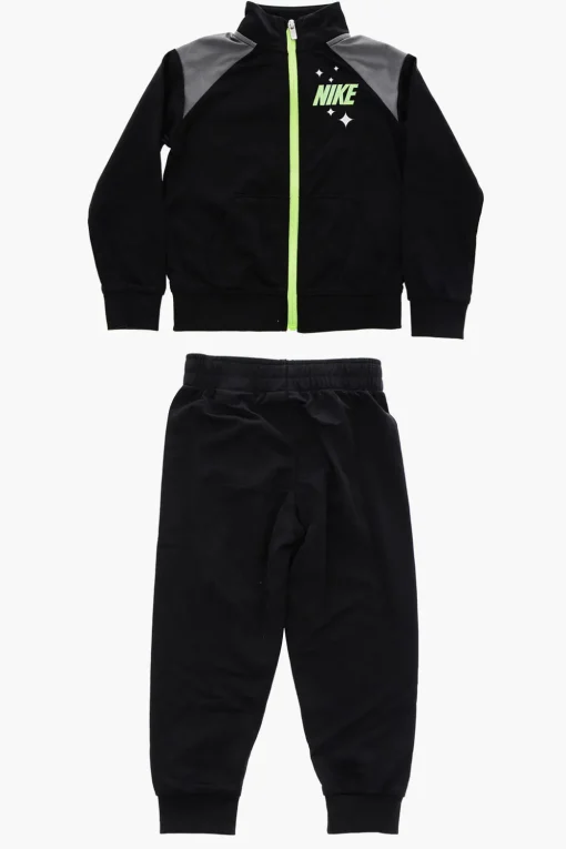 Hot Set felpa e Joggers con Dettagli Fosforescenti Bambino Abbigliamento