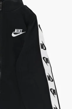 Online Set Felpa e Joggers in Tinta Unita con Logo Tono su Tono Bambino Abbigliamento|Abbigliamento