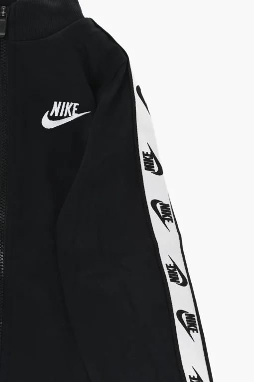 Online Set Felpa e Joggers in Tinta Unita con Logo Tono su Tono Bambino Abbigliamento|Abbigliamento