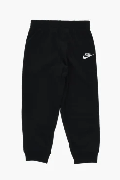 Online Set Felpa e Joggers in Tinta Unita con Logo Tono su Tono Bambino Abbigliamento|Abbigliamento