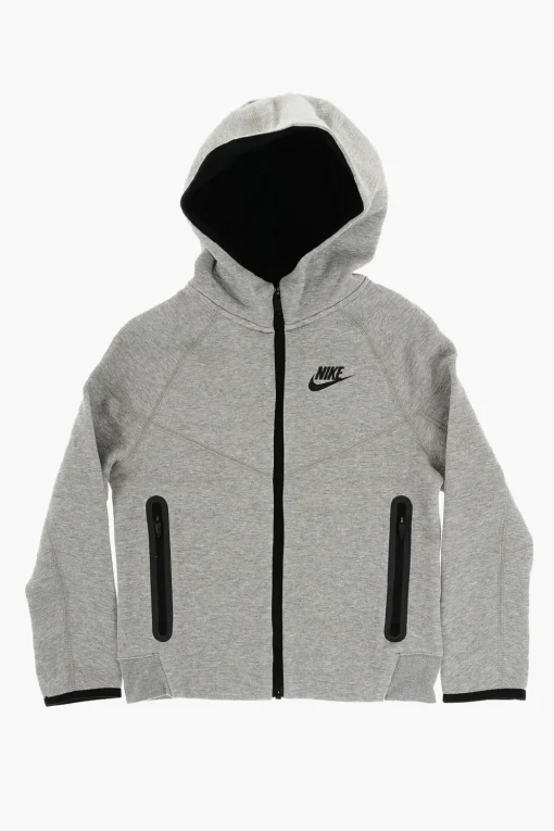 Outlet Set Felpa e Joggers in Tinta Unita con Dettagli a Contrasto Bambino Abbigliamento