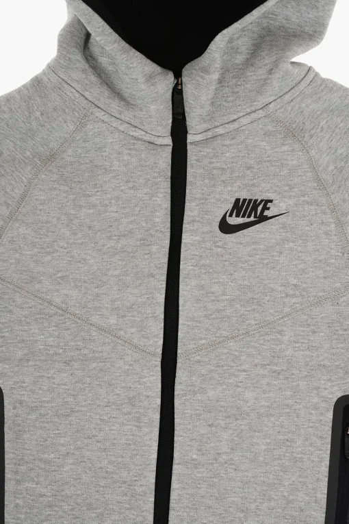 Outlet Set Felpa e Joggers in Tinta Unita con Dettagli a Contrasto Bambino Abbigliamento