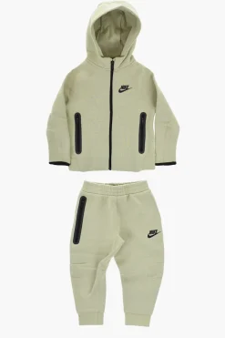 Best Set Felpa e Joggers in Tinta Unita con Dettagli a Contrasto Bambino Abbigliamento|Abbigliamento