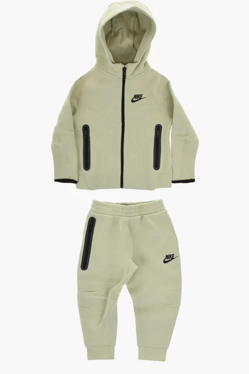 Best Set Felpa e Joggers in Tinta Unita con Dettagli a Contrasto Bambino Abbigliamento|Abbigliamento