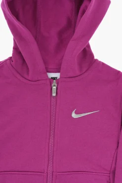 Set Felpa e Leggings in Tinta Unita con Logo a Contrasto></noscript>Nike KIDS Outlet