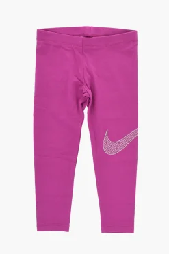 Set Felpa e Leggings in Tinta Unita con Logo a Contrasto></noscript>Nike KIDS Outlet