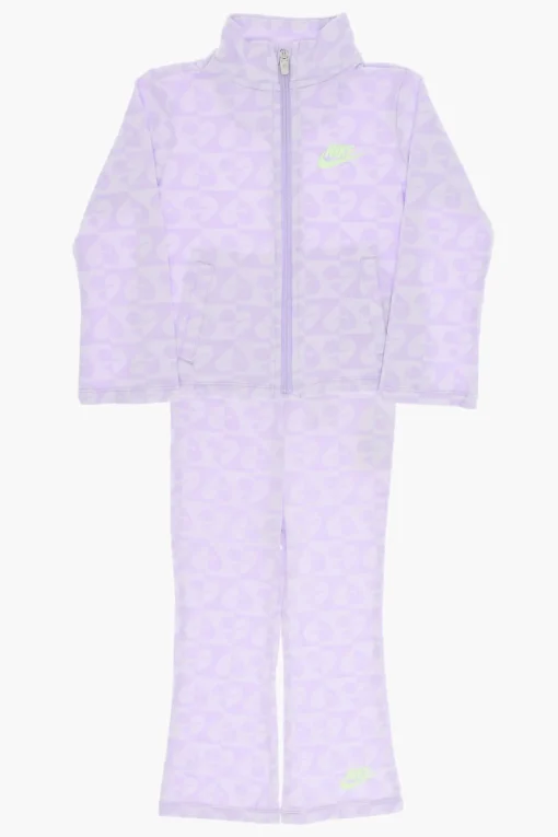 Best Set Felpa E Pantaloni Svasati Stampati All-Over Abbigliamento