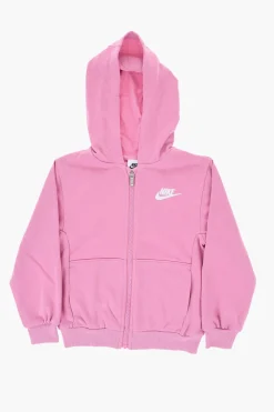 Set Felpa Full Zip e Joggers in Tinta Unita con Logo a Contrasto>Nike KIDS Hot