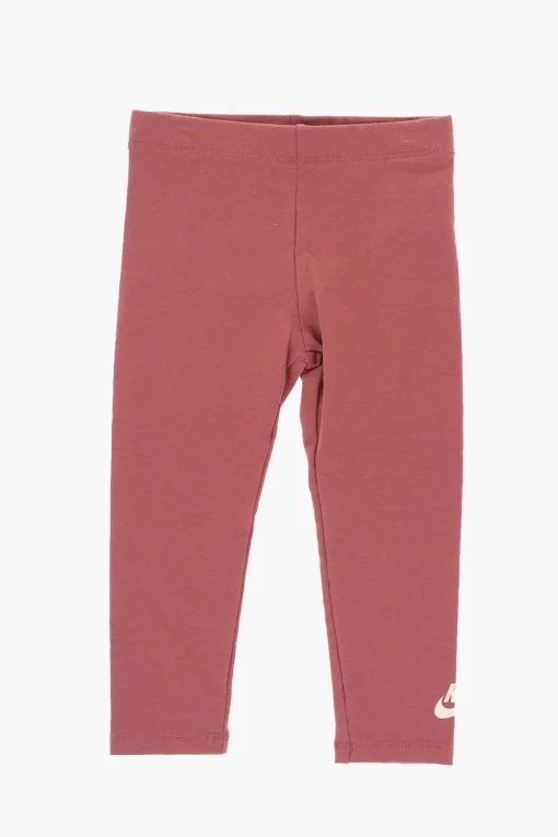 Set Felpa Girocollo a Fantasia Animalier e Leggings>Nike KIDS Clearance