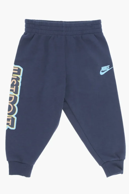 Set Felpa Girocollo e Joggers in Misto Cotone Felpato>Nike KIDS Discount