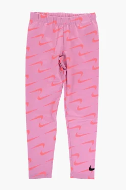 Set Felpa Girocollo e Leggings con Logo Stampato>Nike KIDS New