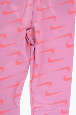 Set Felpa Girocollo e Leggings con Logo Stampato></noscript>Nike KIDS New