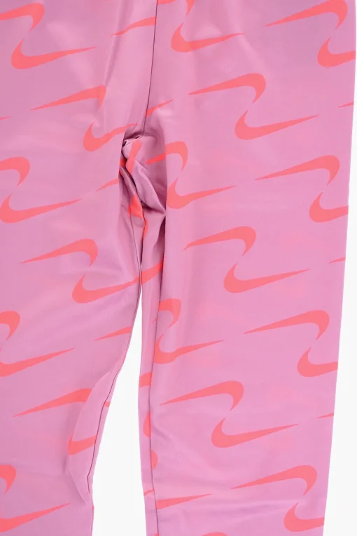 Set Felpa Girocollo e Leggings con Logo Stampato>Nike KIDS New