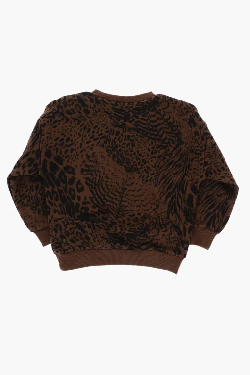 Set Felpa Girocollo in Stampa Animalier HOME SWOOSH e Leggings>Nike KIDS Discount