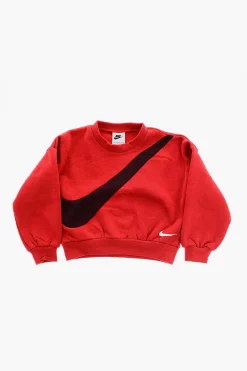 Set Felpa Girocollo SWOOSH ESSENTIALS e Joggers Oversized Fit>Nike KIDS Clearance