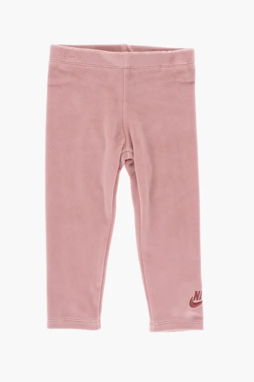 Online Set Felpa Hoodie a Mezza Zip e Joggers HOME SWOOSH HOME con Dettagli in Velour Abbigliamento