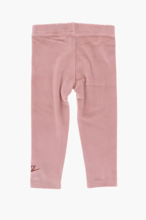 Online Set Felpa Hoodie a Mezza Zip e Joggers HOME SWOOSH HOME con Dettagli in Velour Abbigliamento