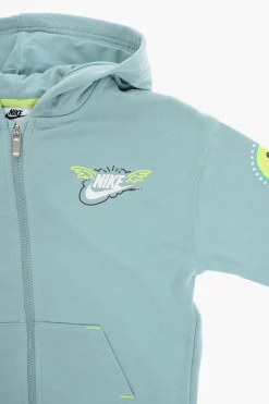 Hot Set Felpa hoodie con Joggers in Misto Cotone Bambino Abbigliamento