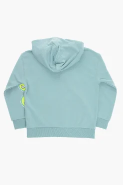 Hot Set Felpa hoodie con Joggers in Misto Cotone Bambino Abbigliamento
