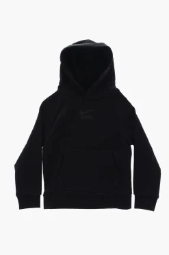 New Set Felpa Hoodie con Tasca a Toppa e Joggers Bambino Abbigliamento